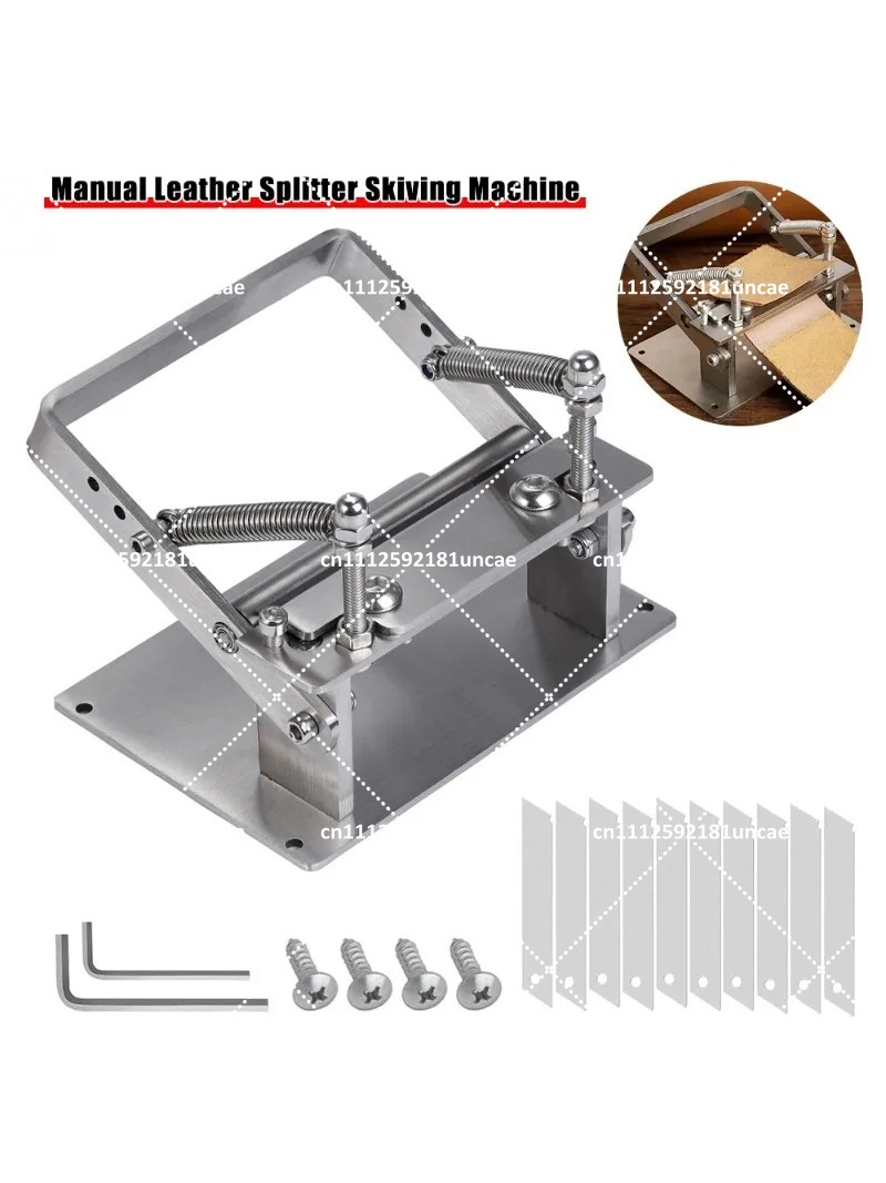 Leatherwork Machine - Máquina Manual de Desbaste de Couro