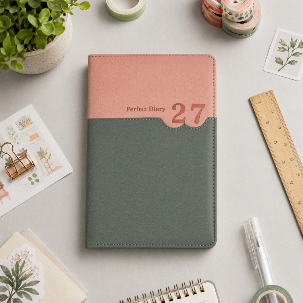 Planejador de Trabalho para Es - Leather Work Diary Covers avaliação e preço