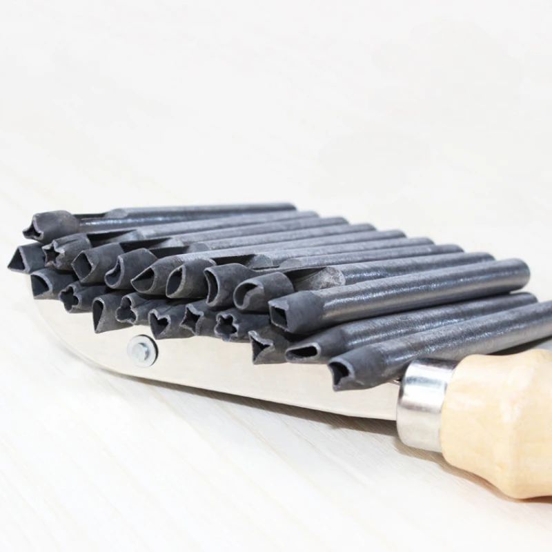 20 peças de Punções de Flor Ir - Leatherwork Machine avaliação e preço