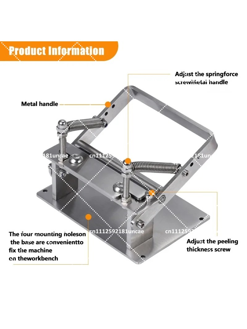 Máquina Manual de Desbaste de  - Leatherwork Machine avaliação e preço