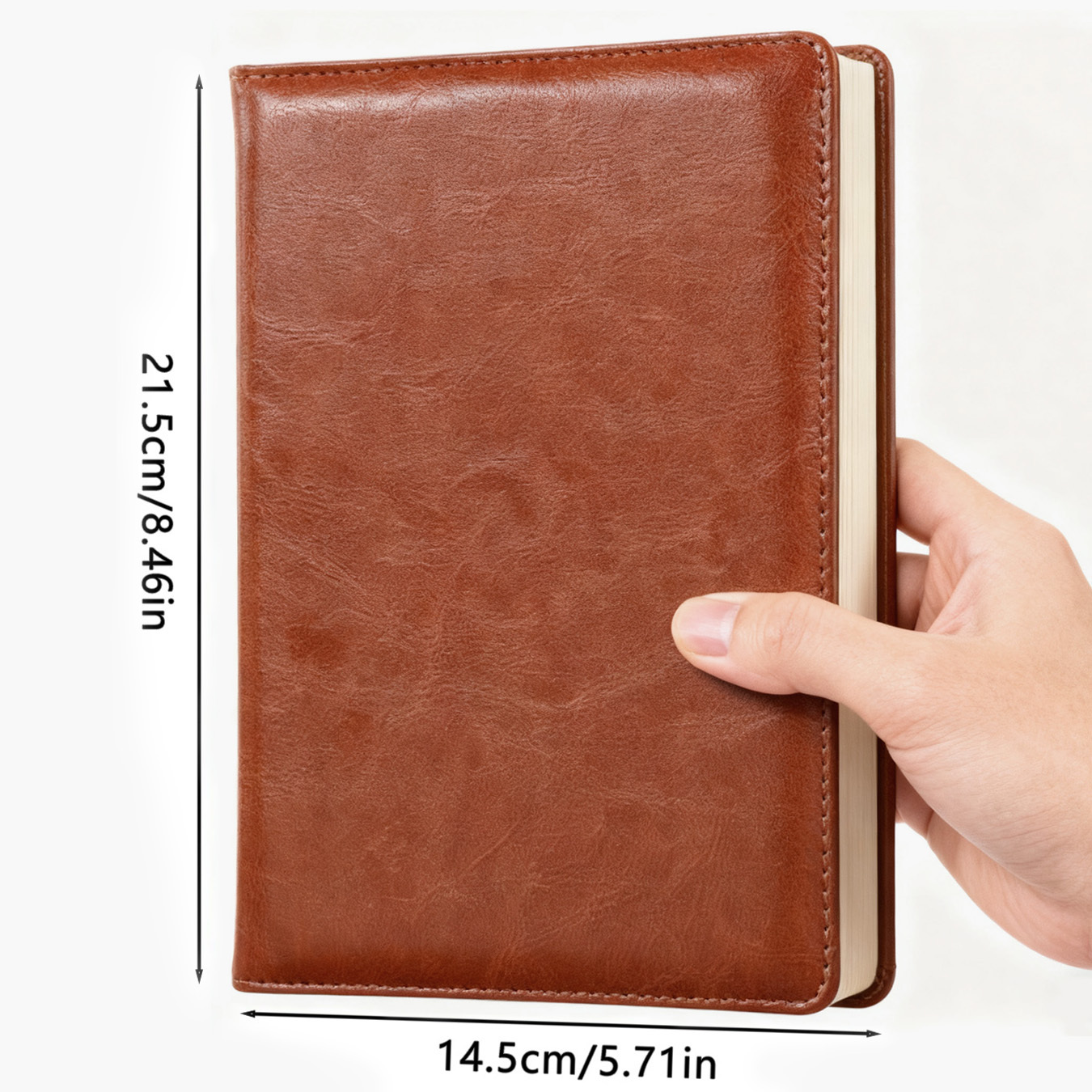 Caderno de Couro PU Floral com - Leather Work Diary Covers avaliação e preço