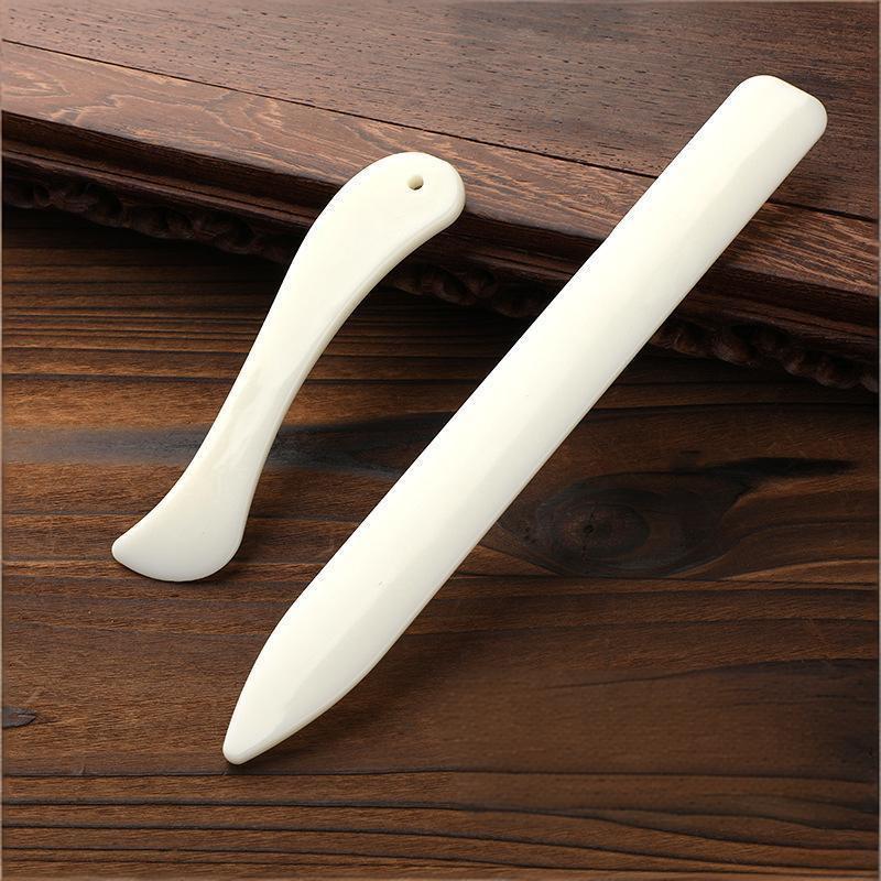 2 Peças Dobrador de Couro Mult - Bone Folder Tool avaliação e preço